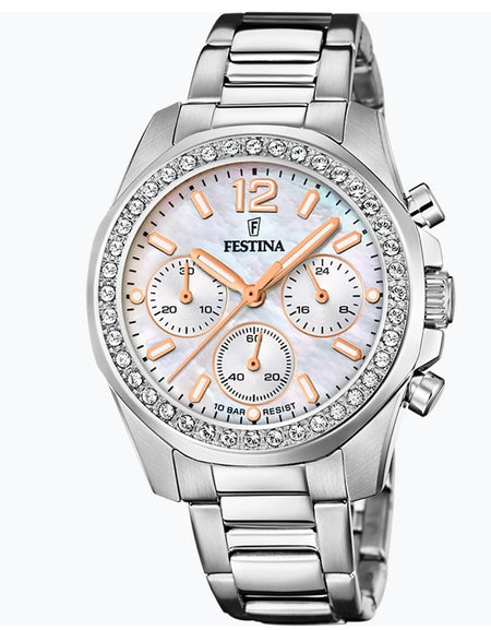 OROLOGIO FESTINA F20606/1 MADREPERLA DONNA