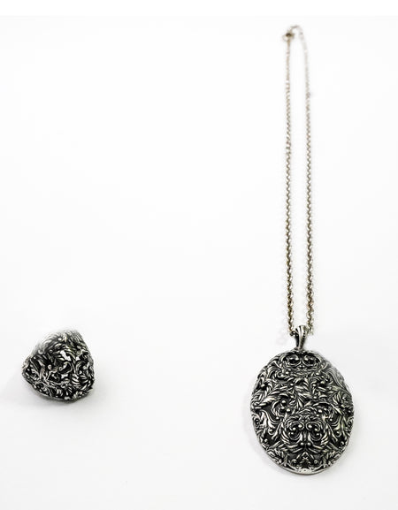SUALI Anello Donna "Acanto" in Argento 925