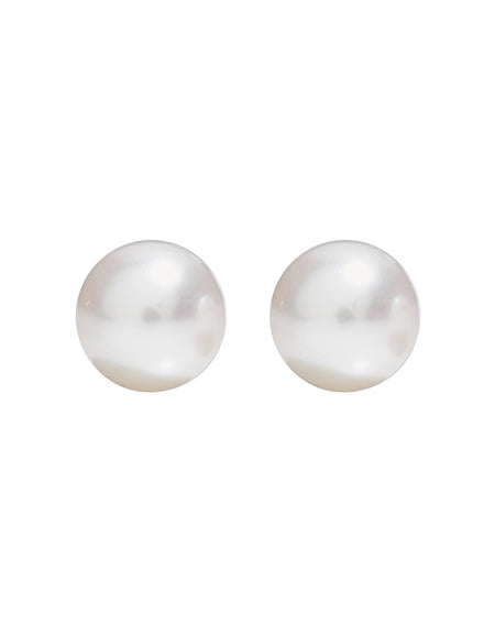 Orecchini Donna SALVINI Java in Oro Bianco e Perle 7-7,5 mm