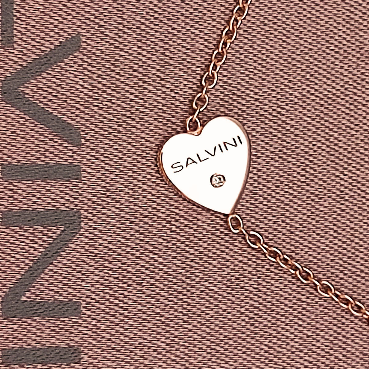 GAVU Bracciale Donna In Argento Sterling 925 Con Charm Cuore E Zirconi – Disponibile In Argento, Oro E Oro Rosa