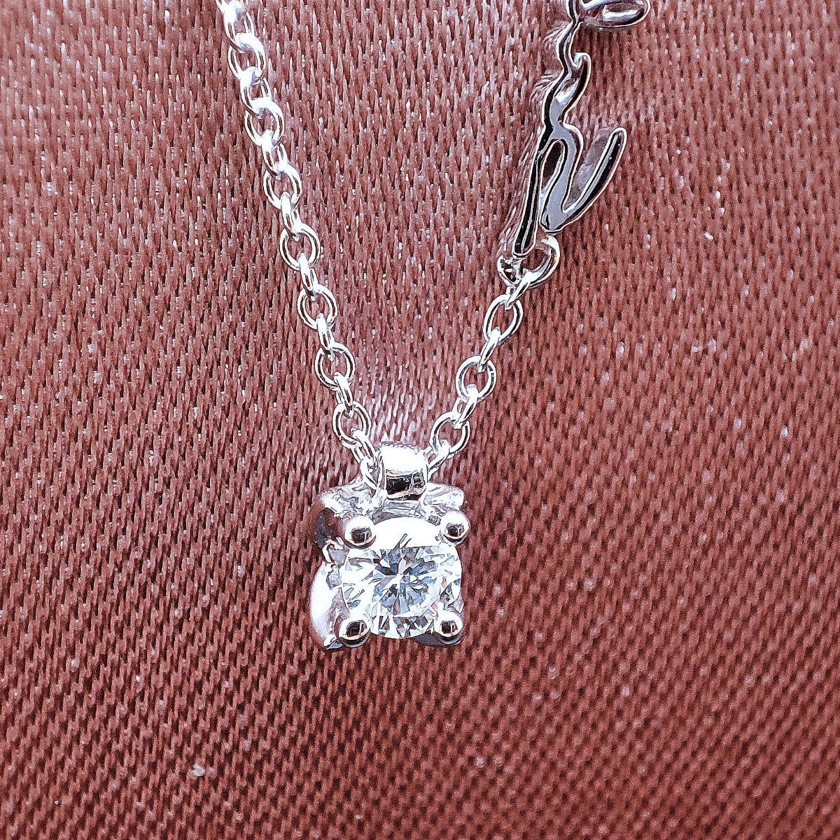 Collana con pendente Salvini spirale di diamanti 20071390 | - La