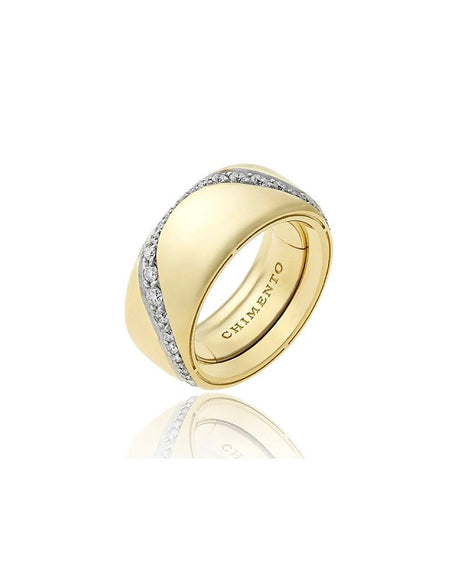 Anello Donna CHIMENTO FOREVER Essenza in Oro Giallo 18kt e Diamanti