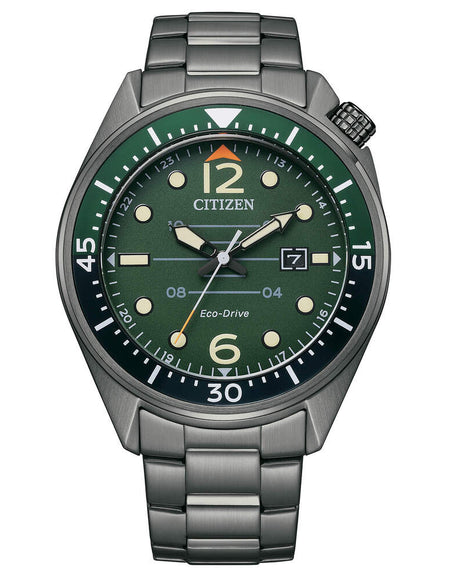 CITIZEN Orologio Uomo Seaplane Solotempo Brunito 1717