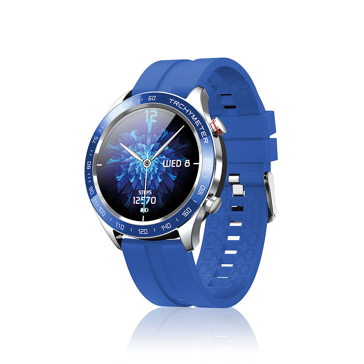 DAVID LIAN Smartwatch Uomo Londra con Cinturino in Silicone Blu e Cass –  Corcione Gioielli