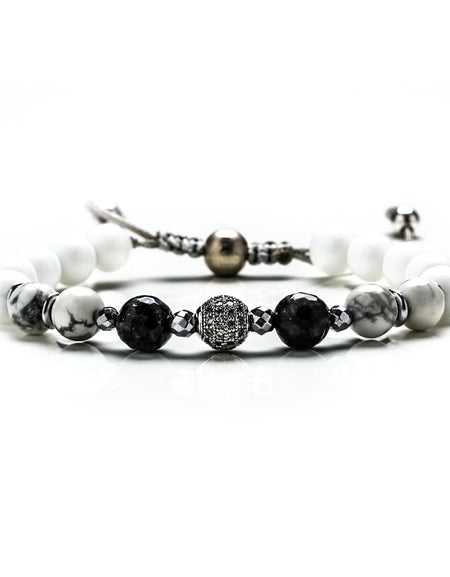 Bracciale Donna GERBA JEWELS AUDREY Argento 925 e zirconi neri