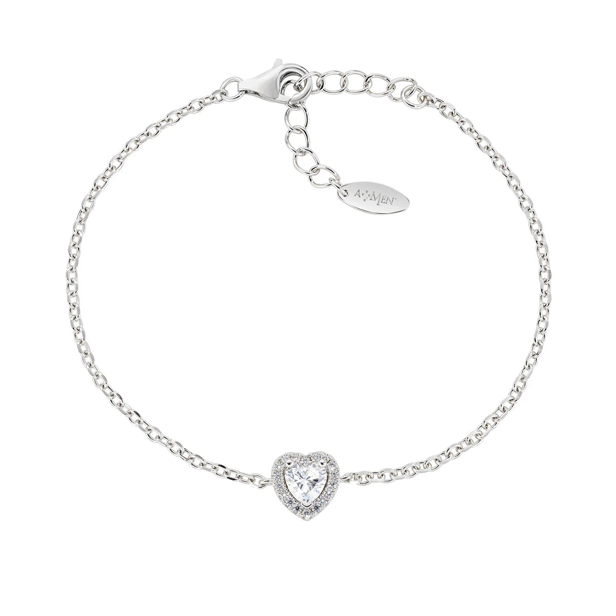Amen Bracciale Dolce Cuore Bianco