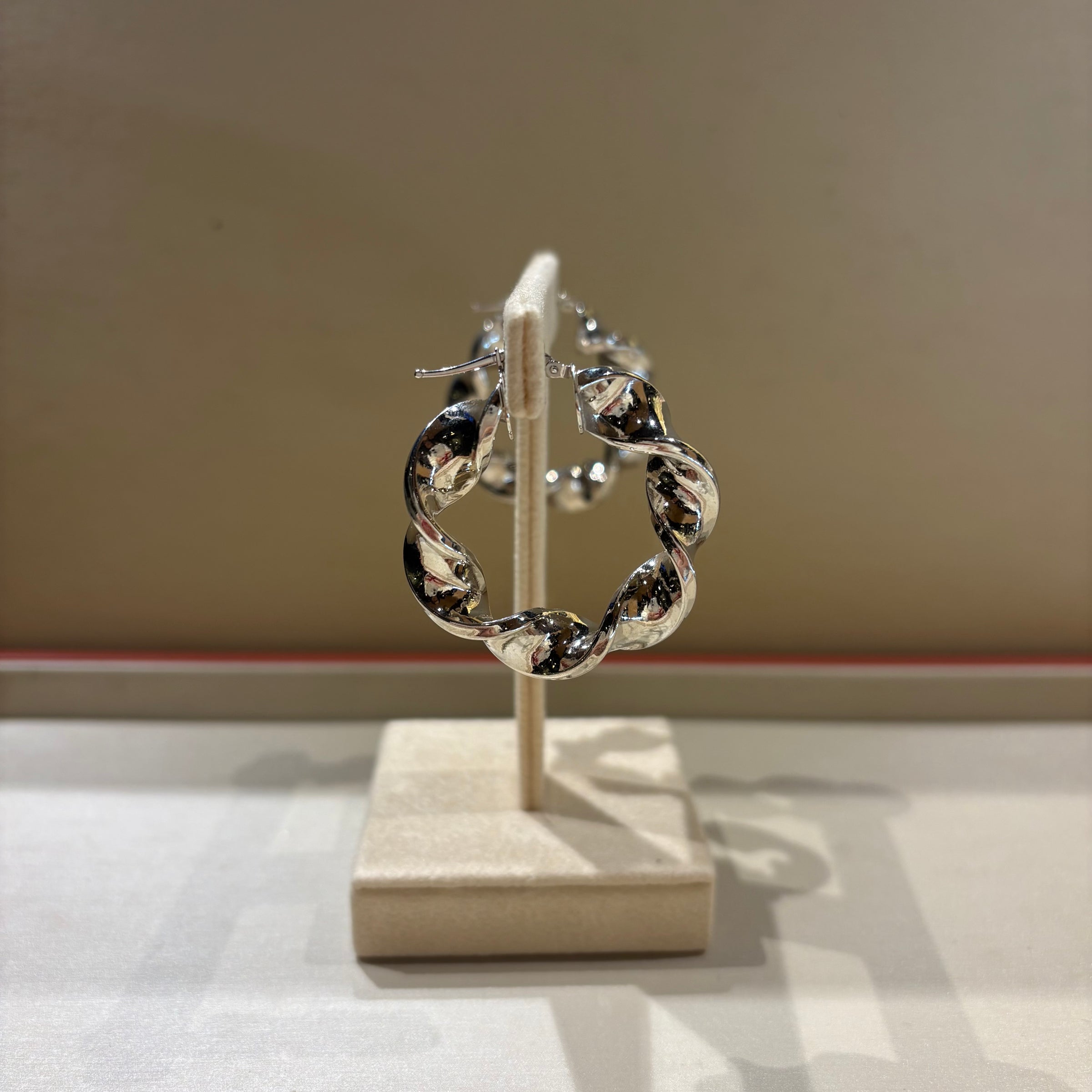 Orecchini a Cerchio in Argento 925