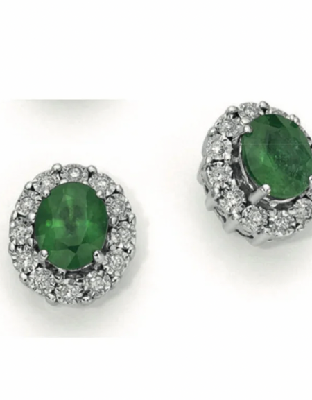 OROGIOIA Orecchini con zaffiri in oro 9 kt