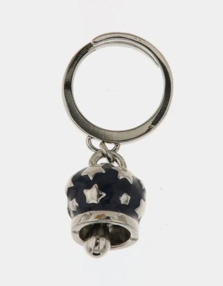 Anello in Metallo con campanella portafortuna cielo stellato AMOCAPRI