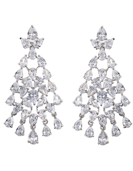 OTTAVIANI Orecchini Pendenti Elegance con zirconi Taglio Goccia