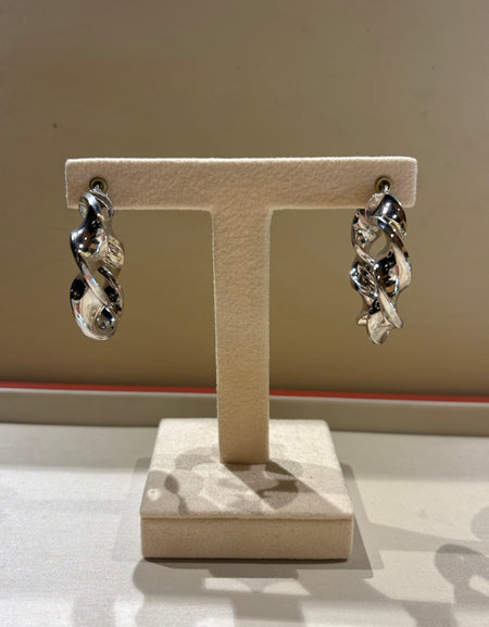 Orecchini a Cerchio in Argento 925