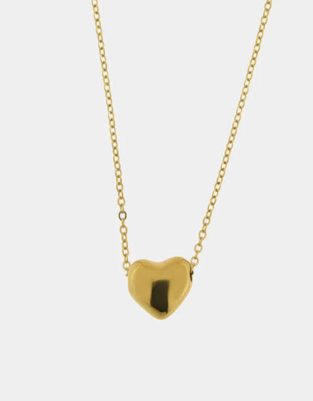 COEUR DE MER Collana in Acciaio con cuore pendente