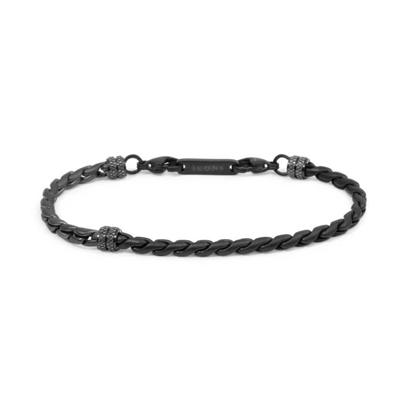 MARLÙ Bracciale uomo catena serpentina