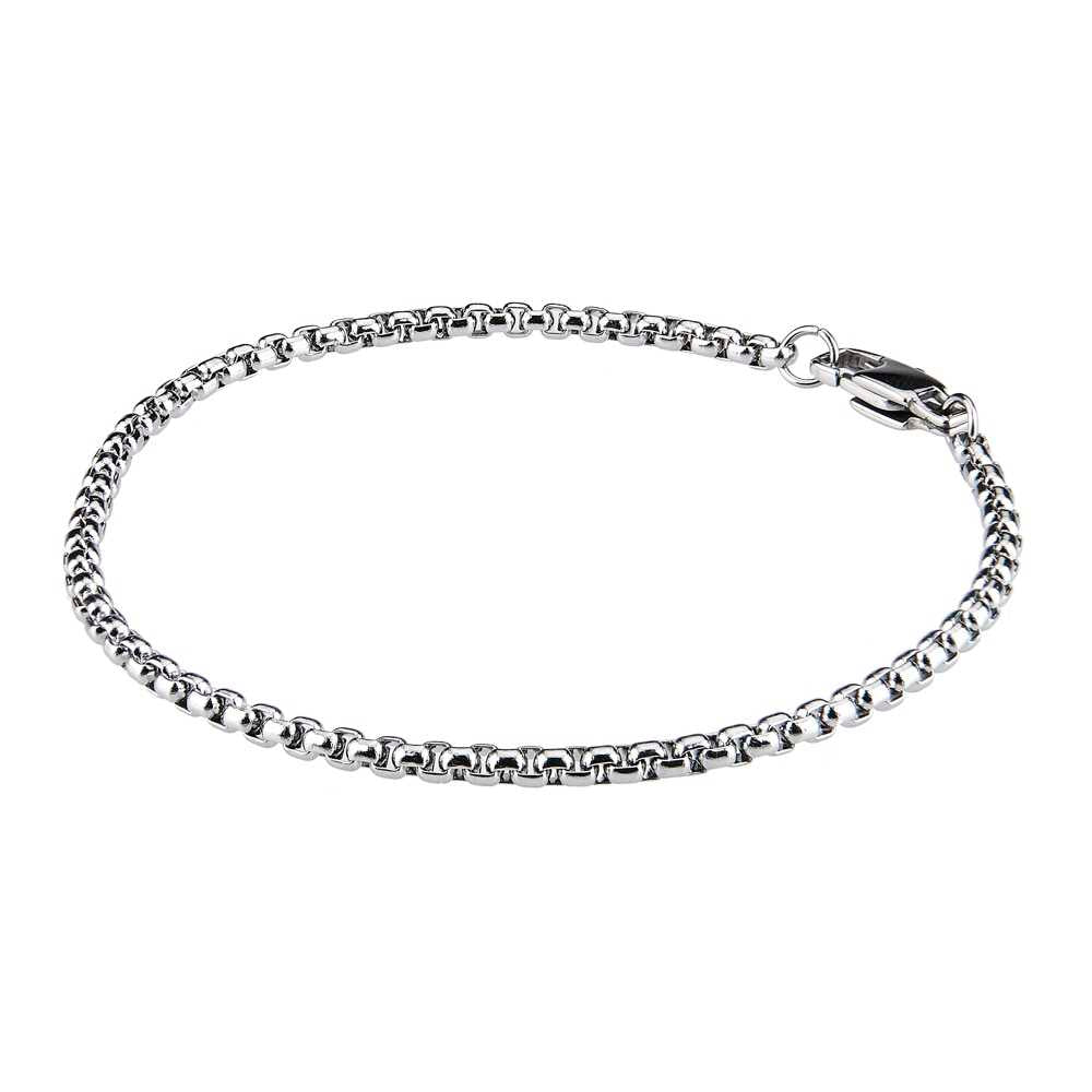 BOCCADAMO MAN Bracciale maglia veneziana S