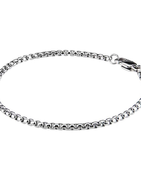 BOCCADAMO MAN Bracciale maglia veneziana S