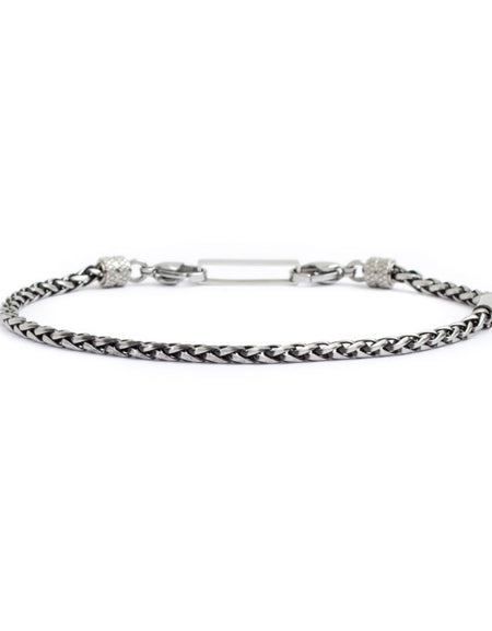 MARLÙ Bracciale uomo catena sonaglio 2,7mm