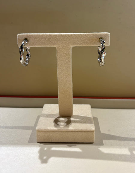 Orecchini a Cerchio in Argento 925