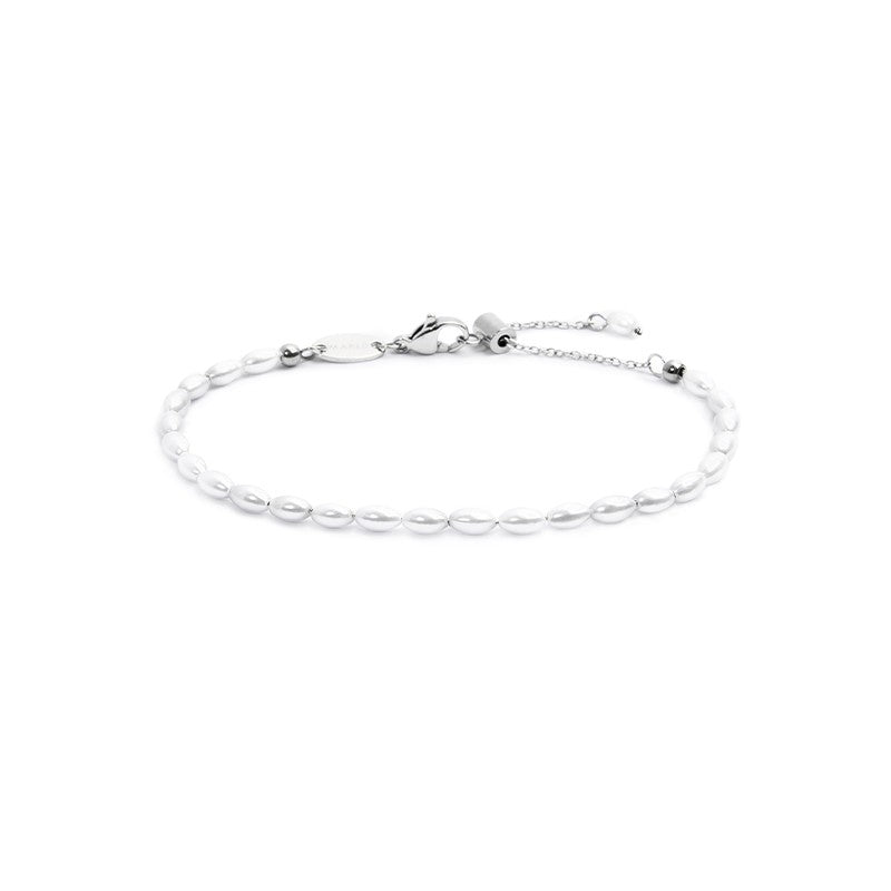 MARLÙ Bracciale con perle ovali