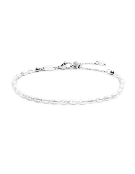 MARLÙ Bracciale con perle ovali