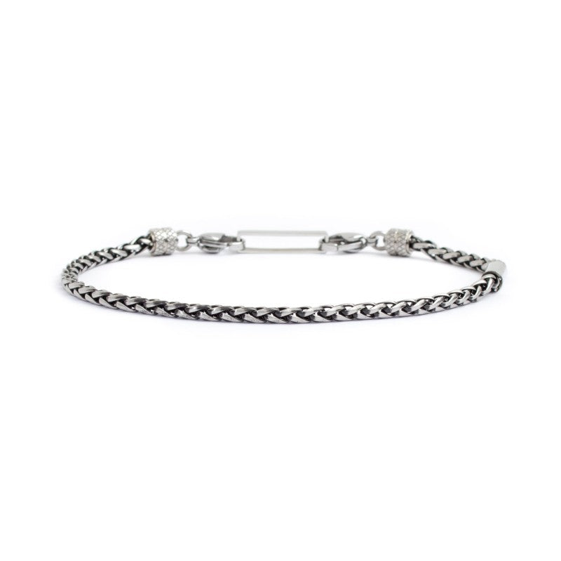 MARLÙ Bracciale uomo catena sonaglio 2,7mm