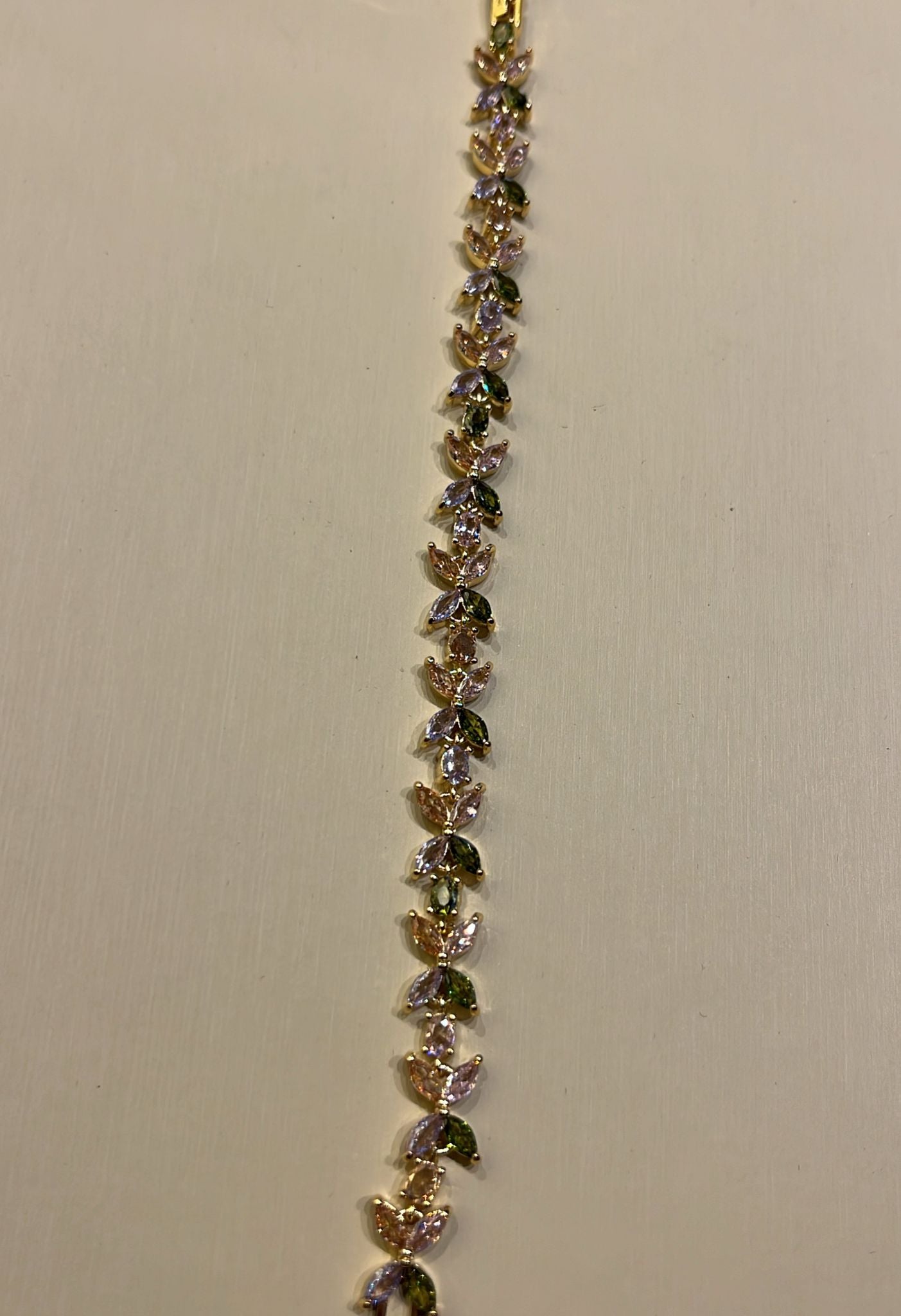 Bracciale Donna OTTAVIANI dorato con pietre colorate