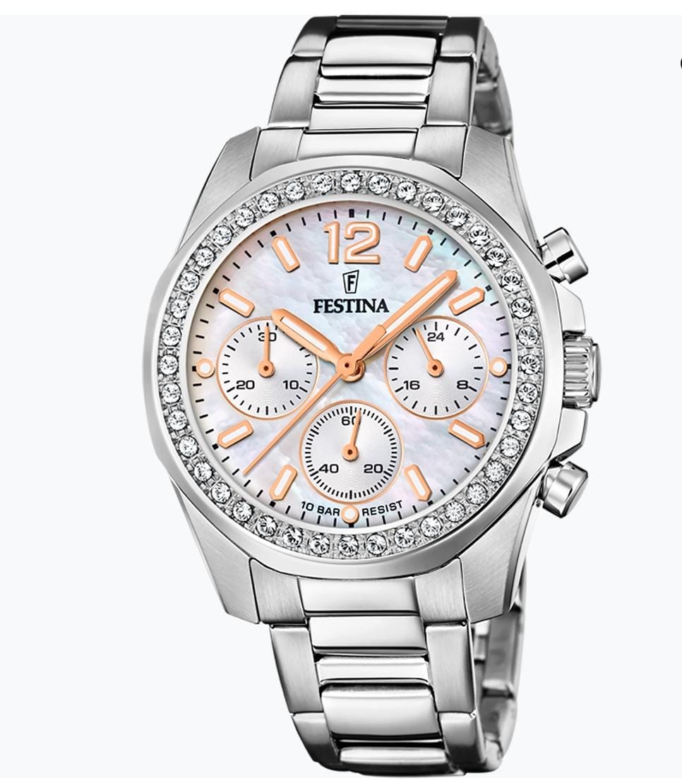 OROLOGIO FESTINA F20606/1 MADREPERLA DONNA