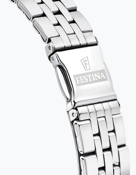 OROLOGIO FESTINA MADEMOISELLE F16867/1 ARGENTO CON CINTURINO IN ACCIAIO, DONNA