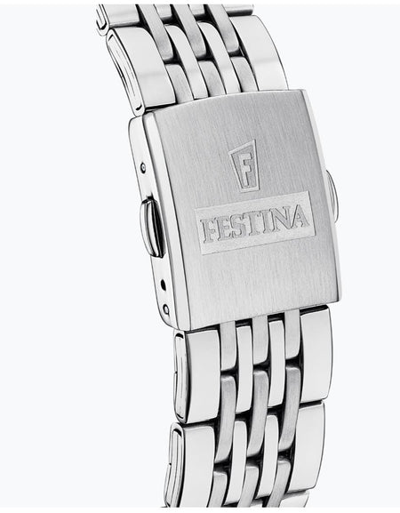 OROLOGIO FESTINA F20285/8 VERDE CON CINTURINO IN ACCIAIO, UOMO