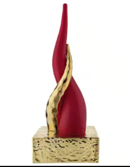 Bongelli corni base oro corno rosso h.38 cod. ME2613/3RS