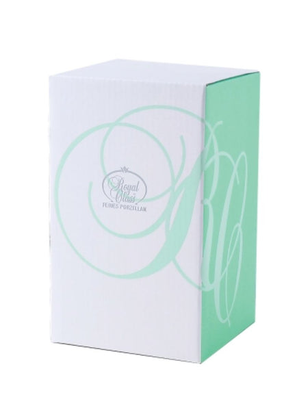 Carillon Albero Natale con Babbo Natale nella Nicchia in Porcellana - Ø13X21CM