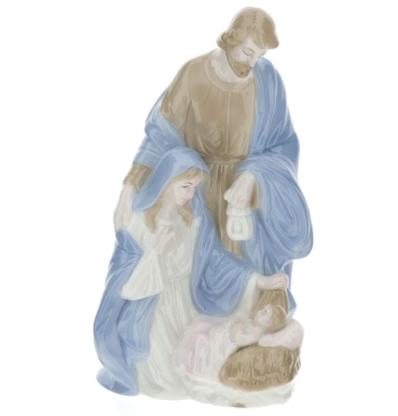 SACRA FAMIGLIA PORCELLANA ROYAL C.28CM