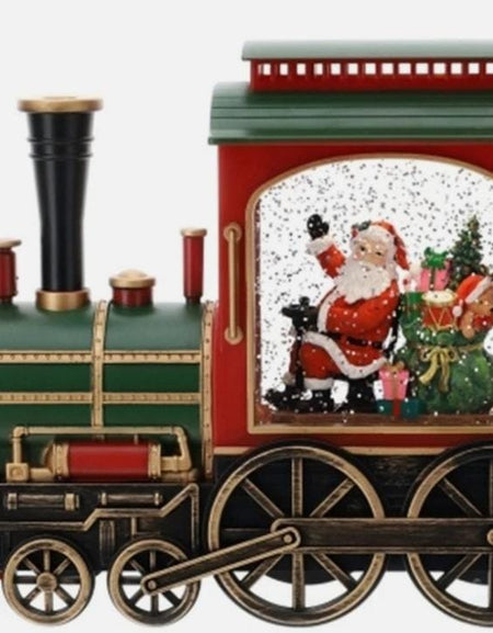 Hervit  Treno Babbo Natale led 40x9xh20cm