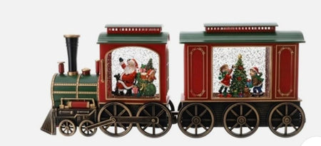 Hervit  Treno Babbo Natale led 40x9xh20cm