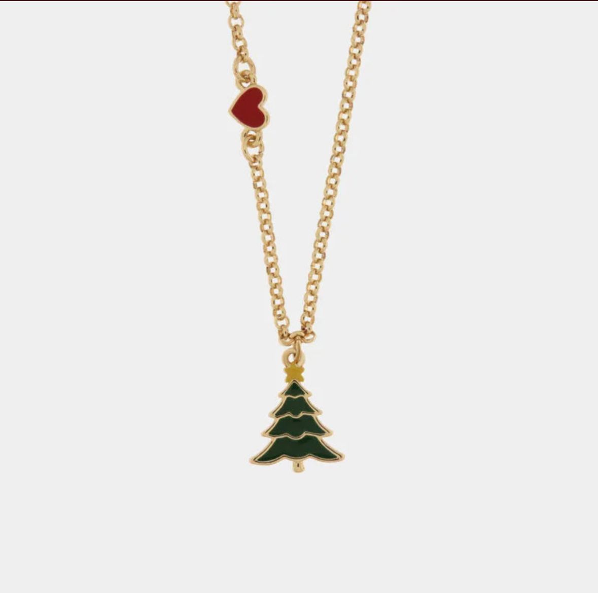 Collana in Metallo albero di Natale BYSIMON