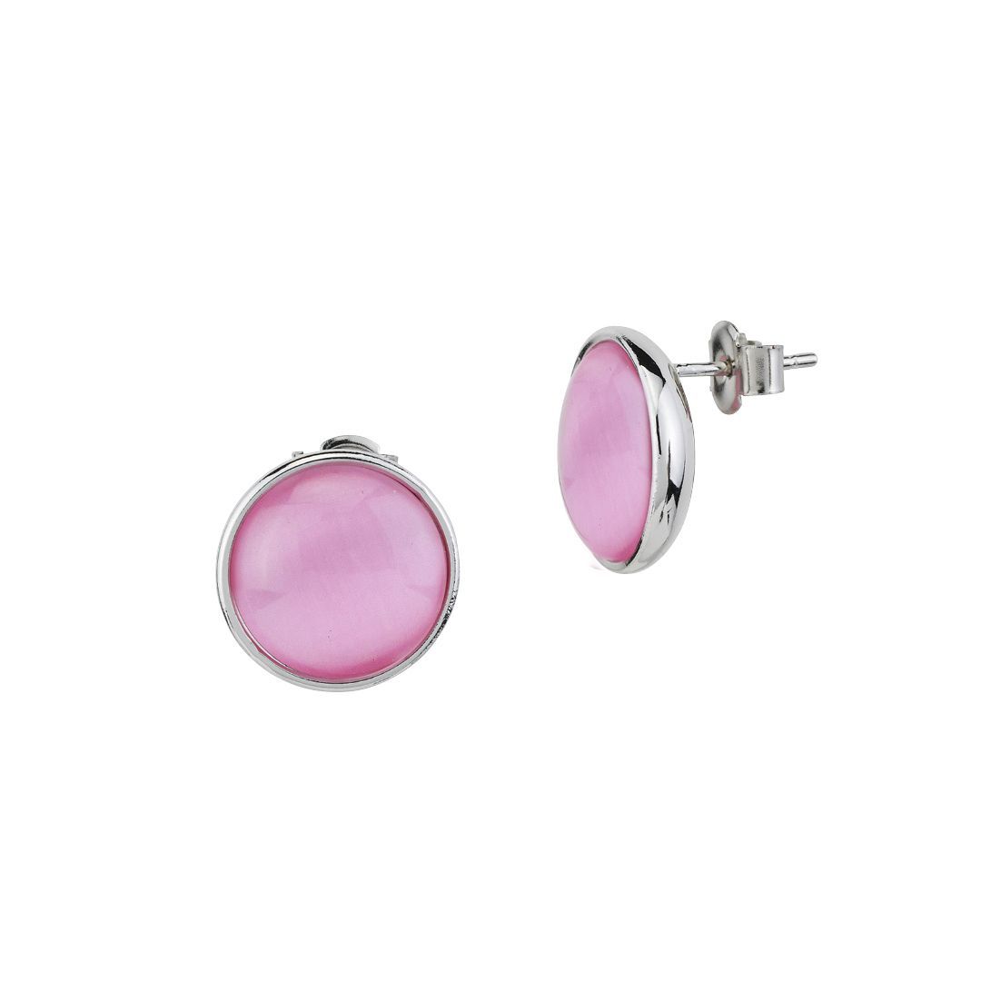 Orecchini con cristalli rosa chiaro BOCCADAMO