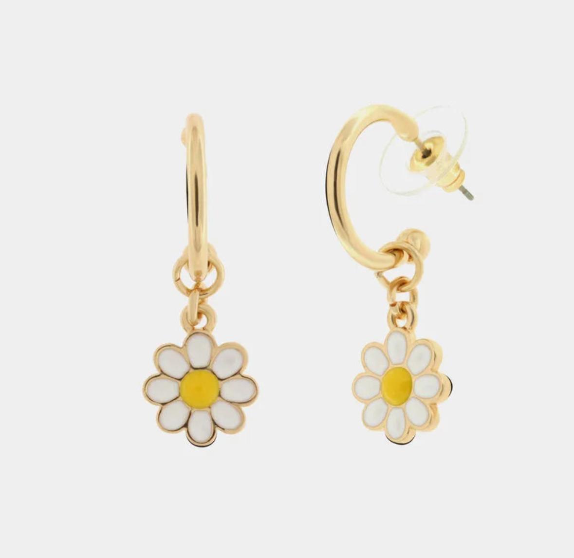 Orecchini in Metallo con margherite pendenti AMOCAPRI