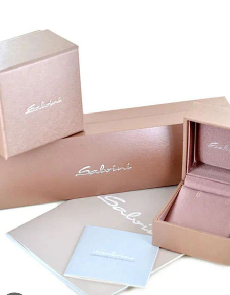 Anello SALVINI in oro bianco 18kt e diamanti