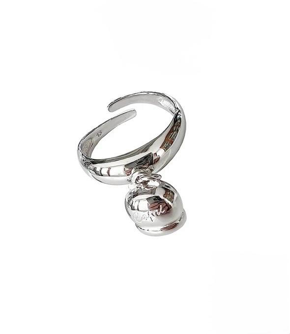 Anello in argento 925 °/°° con campanella CAPRI byMeg