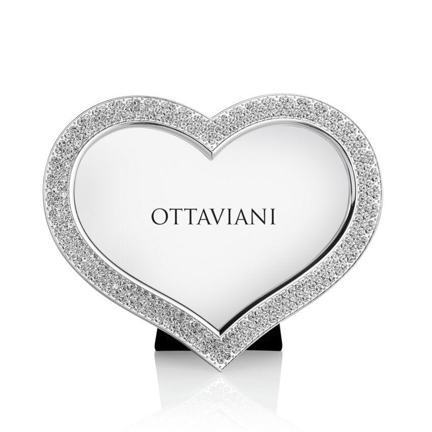 OTTAVIANI - Portafoto con strass "cuore"