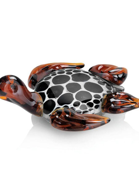 OTTAVIANI - Scultura in cristallo col. "tartaruga marina"