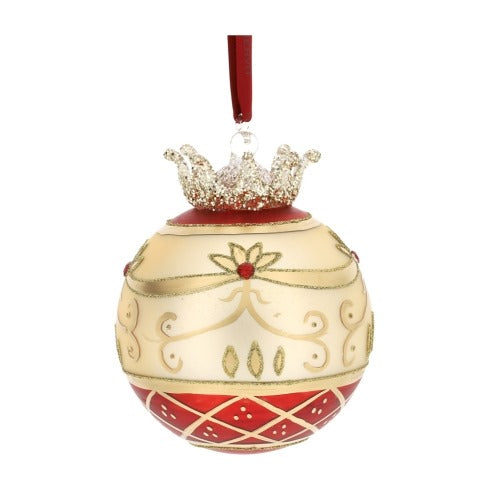 HERVIT Sfera Crown in Vetro Soffiato - Ø12cm