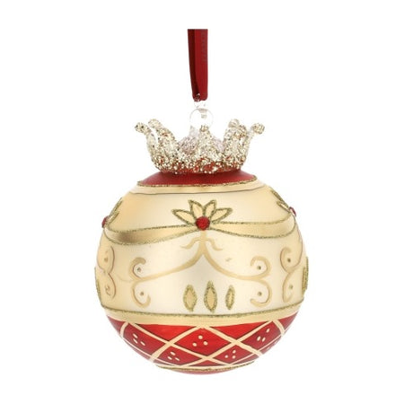HERVIT Sfera Crown in Vetro Soffiato - Ø12cm