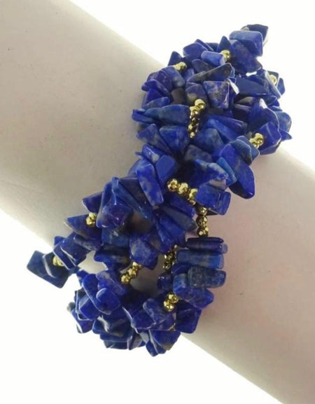 RAJOLA - Bracciale Bollicine Multifilo con Lapis ed Ematite Dorata