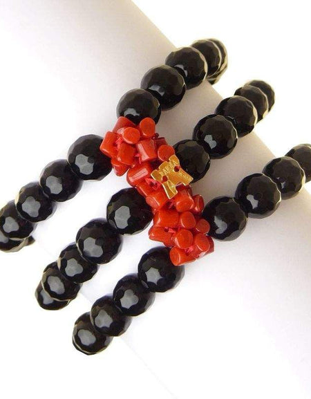 RAJOLA - Bracciale Charlotte Nero