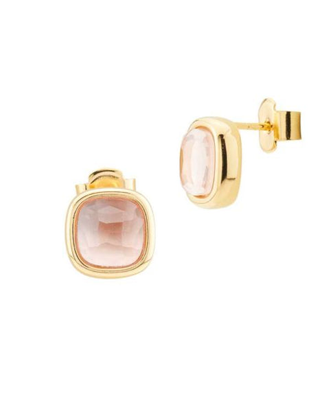 BOCCADAMO Orecchini al Lobo Crisette con Cristalli piccoli Pesca