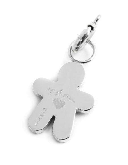 MARLÙ Pendente Charm Bimbo cristalli in acciaio