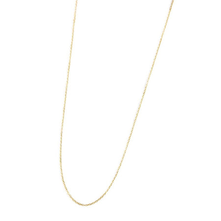 MARLÙ Collana catena "O" in acciaio dorato