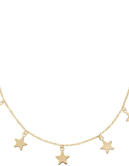 Collana Donna AMEN Oro 9kt con Stelle