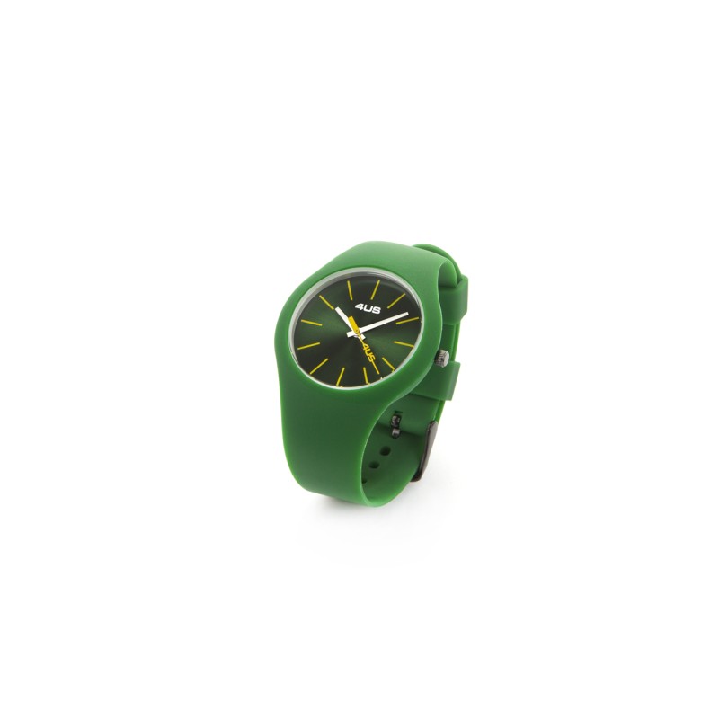 4US Cesare Paciotti Orologio Uomo in Silicone verde