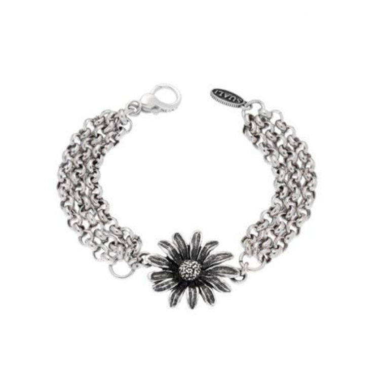 SUALI Bracciale Donna "Margherita" in Argento 925
